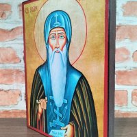 Икона на Свети Йоан Рилски icona Sveti Ioan Rilski, снимка 3 - Икони - 13117164