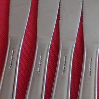 Четири стари ножа с маркировка INOX MADE IN ITALY перфектно състояние без забележки 42165, снимка 7 - Други ценни предмети - 43831524