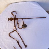 Малък стар османски кантар №1193, снимка 1 - Антикварни и старинни предмети - 34792872