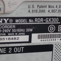SONY RDR GX300 , снимка 17 - Плейъри, домашно кино, прожектори - 38952581