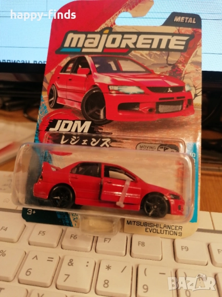 Mitsubishi Lancer Evolutions Majorette JDM legends, снимка 1