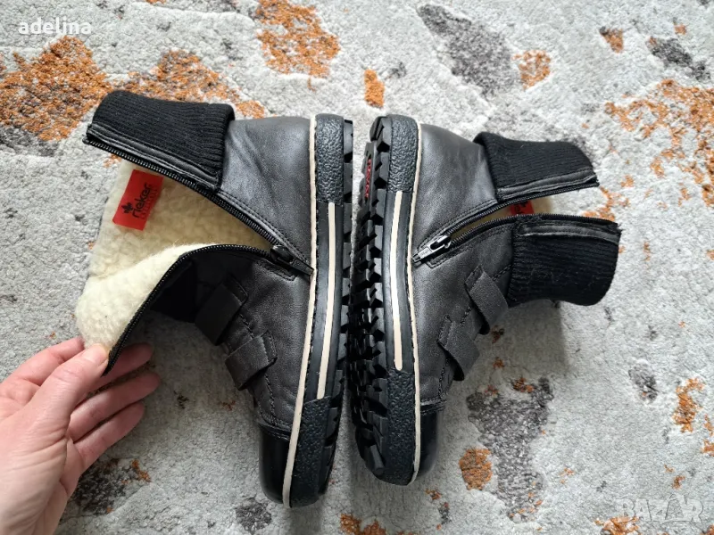 Riker детски кожени боти, 36 номер, снимка 1