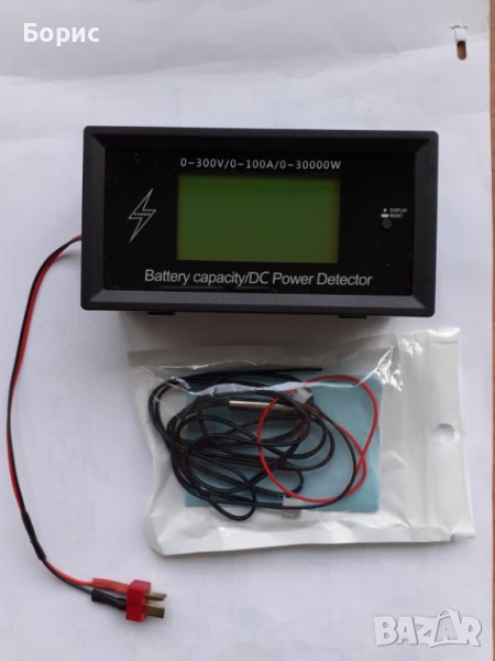 Модул за измерване на DC ток, напрежение и температура плюс дисплей., снимка 1