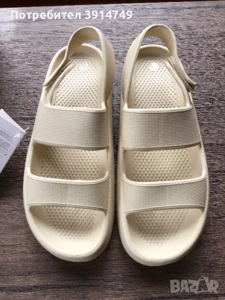 НОВИ Сандали гумени/ мека пяна EVA; плаж, басейн, изключително удобни, ергономични, противохлъзгащи, снимка 1