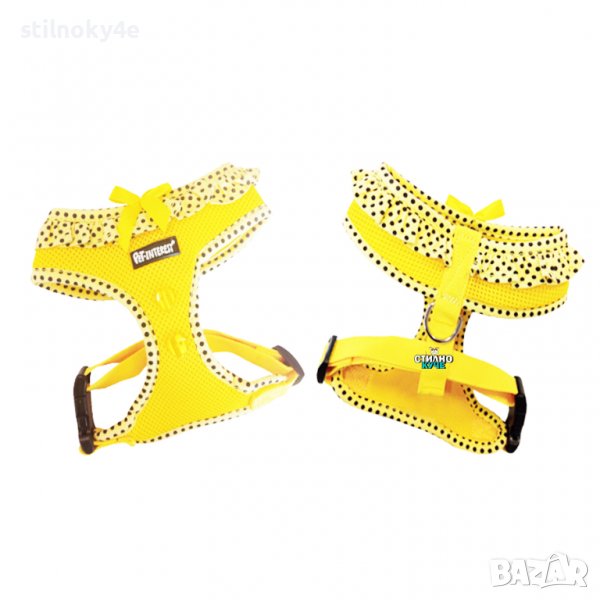 Широк нагръдник за куче с панделка Кучешки мрежест нагръдник Кучешки нагръдници Нагръдници за кучета, снимка 1