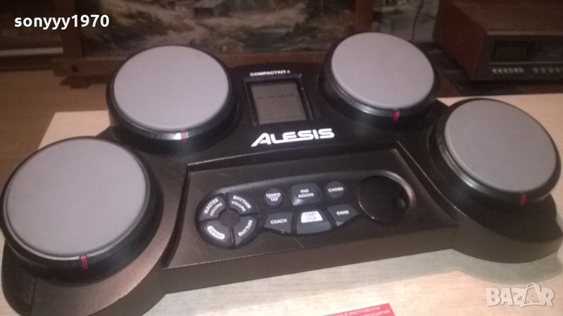 ALESIS-БАРАБАНИ-MADE IN GERMANY-ВНОС АНГЛИЯ, снимка 1