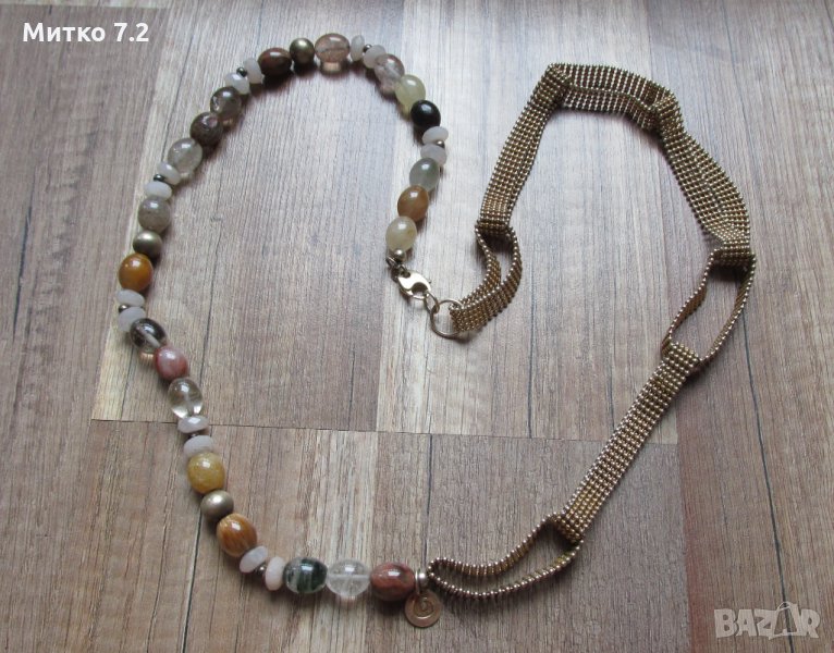 сребърен гердан , снимка 1