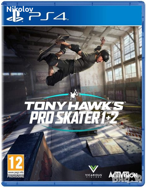 Tony Hawk's Pro Skater 1 + 2 Remastered PS4 (Съвместима с PS5), снимка 1