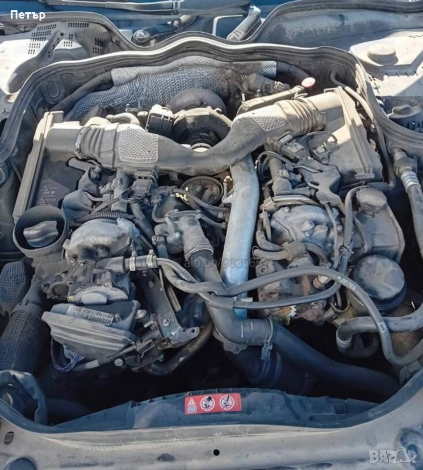 Е280 CDI Двигател има проблем и се продава на части, снимка 1