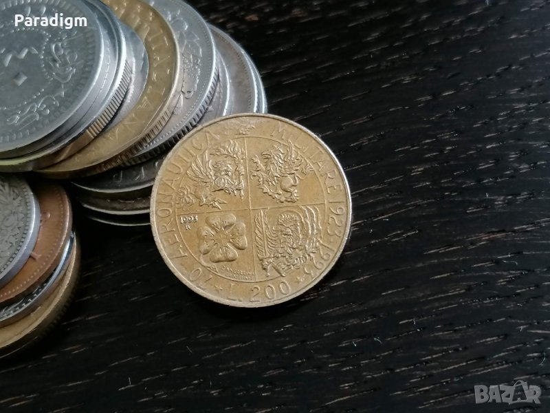 Монета - Италия - 200 лири | 1993г., снимка 1