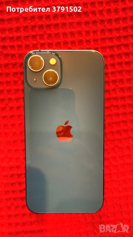 iPhone 13 Blue 256 GB - 85%, снимка 1