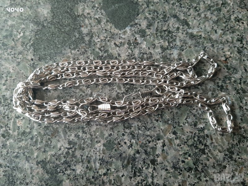 Кюстек-синджир ,стомана двойна дължина, снимка 1
