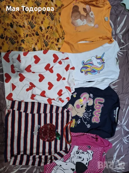 два лота 110/116 размер , снимка 1