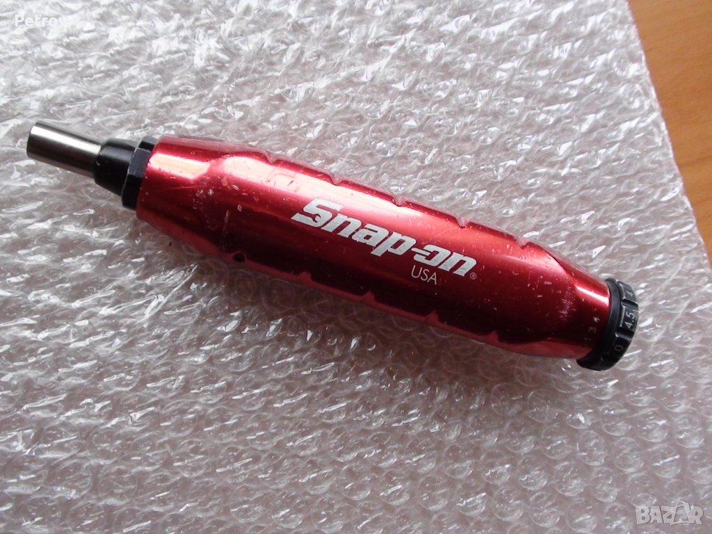 Snap-on - Q DRIVER 4 - MADE IN USA - 1/4" PROFI Динамометричен Ключ за Шестограми /Инбуси 10 - 40 Nm, снимка 1
