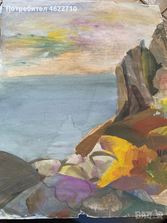 картина морски пейзаж , снимка 1