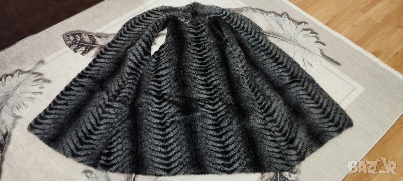 Дълъг елек с косъм , снимка 1