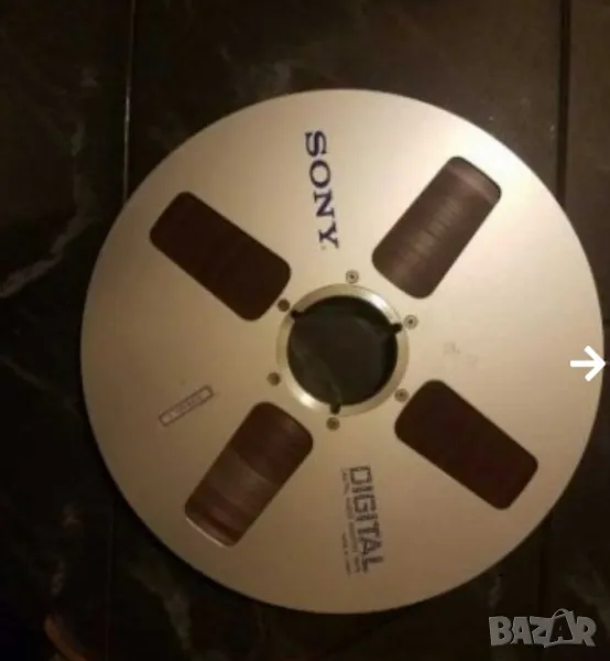 14 инча шпула SONY, с лента 1/2 инча AGFA. Отлично състояние на шпулата и лентата., снимка 1