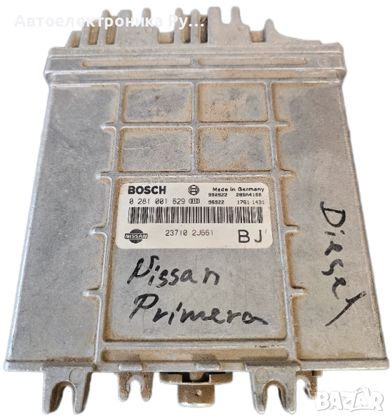 Компютър Nissan Primera P11 2.0TD 1998г. 0281001629, 237102J661 , снимка 1