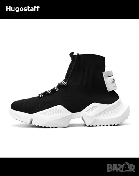 Нови Черни Маратонки Кецове номер 46, снимка 1