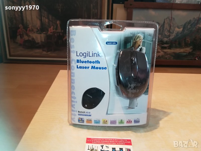 LOGI LINK BLUETOOTH мишка-ВНОС GERMANY 0804212030, снимка 1