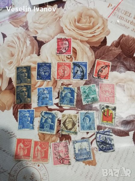 21 броя пощенски марки разни, снимка 1