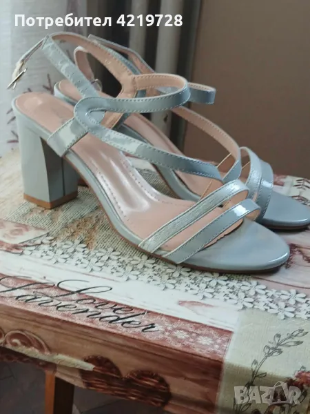 Официални обувки на ток - 37 номер, снимка 1