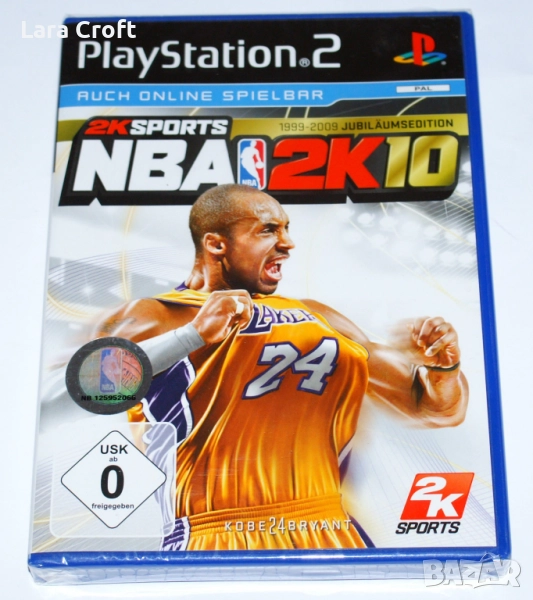 PS2 NBA 2K10 PS2 PlayStation 2 PAL NBA2K10 НОВА, снимка 1