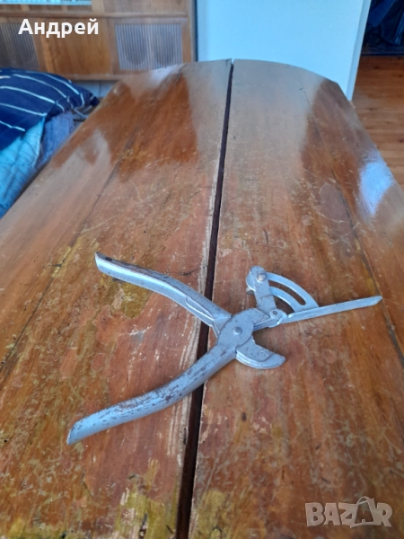 Стари чапраз клещи #2, снимка 1