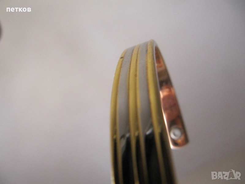 Магнитна гривна при високо връвно- 24 карата, снимка 1