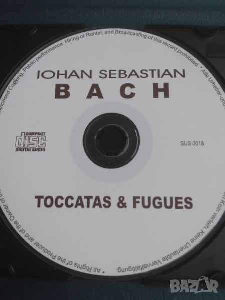 Iohan Sebastian Bach - Toccatas & Fugues - матричен диск музика, снимка 1