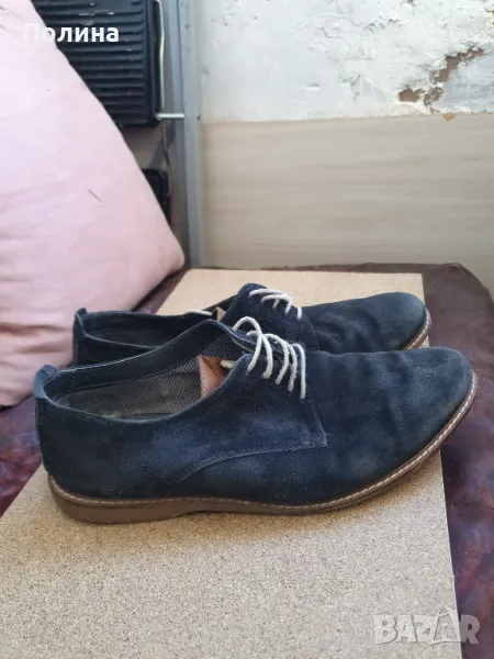 Мъжки велурени обувки, снимка 1