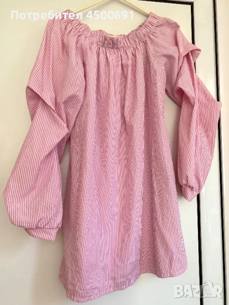 Розова бонбонена рокличка, снимка 1