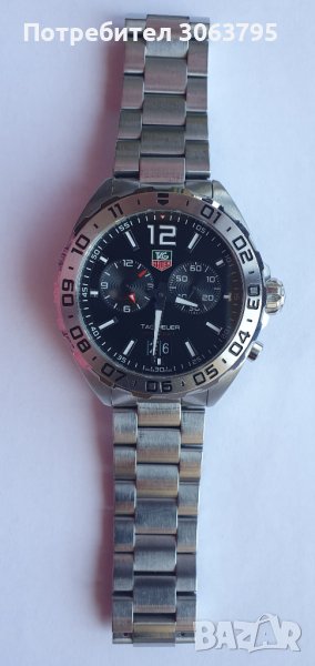 Продавам мъжки часовник Tag Heuer Formula 1, реф. WAZ111A.BA0875, кварц, каса 41, аларма, водоустойч, снимка 1