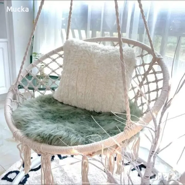 Висяща градинска люлка - хамак, снимка 1