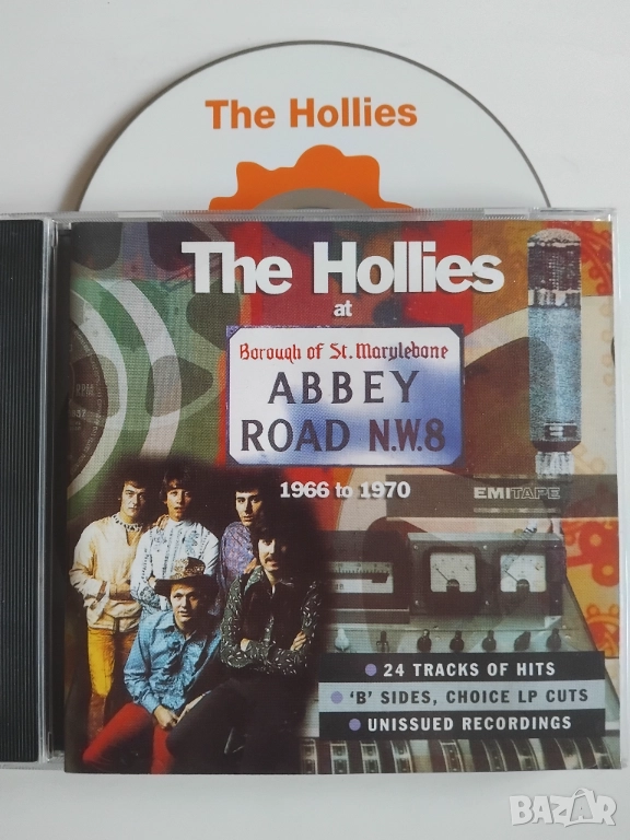 The Hollies – The Hollies At Abbey Road 1966-1970 - оригинален диск музика, снимка 1