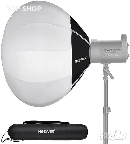 Нов NEEWER  Фенерен Софтбокс 360° Осветление за Влог и Фото снимки Фотография, снимка 1