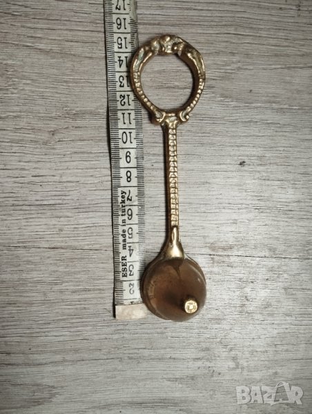 Месингов гасител за свещи, снимка 1