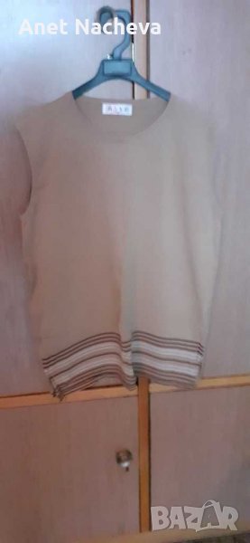  Пуловер дамски, бежов цвят , снимка 1