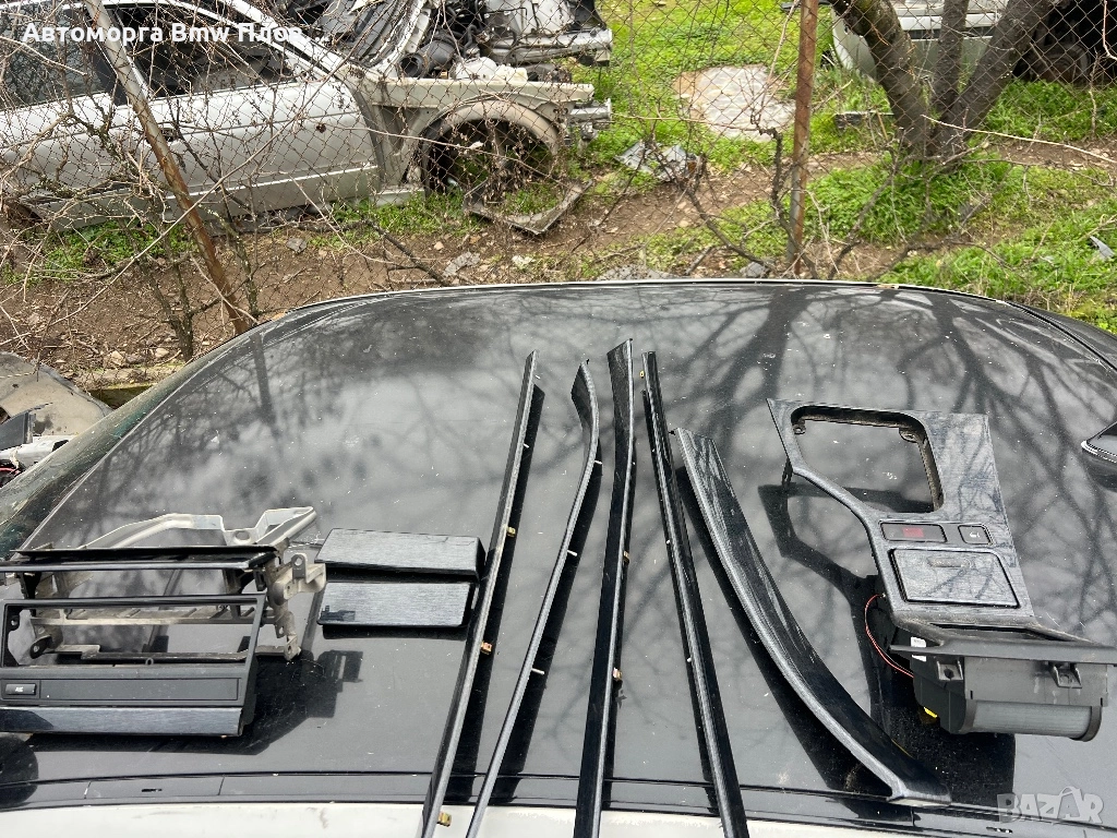 Черни лайстни е39 пълен комплект, снимка 1