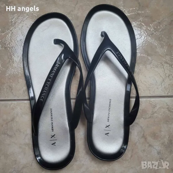 ПРОДАДЕНА!!!Armani exchange чехли, снимка 1