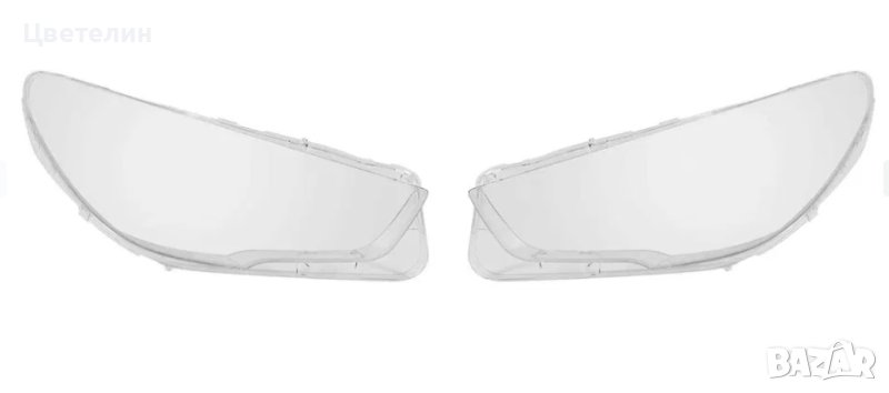 Комплект Стъкла за фар фарове BMW F07 GT 2010 - 2015 ляво и дясно, снимка 1