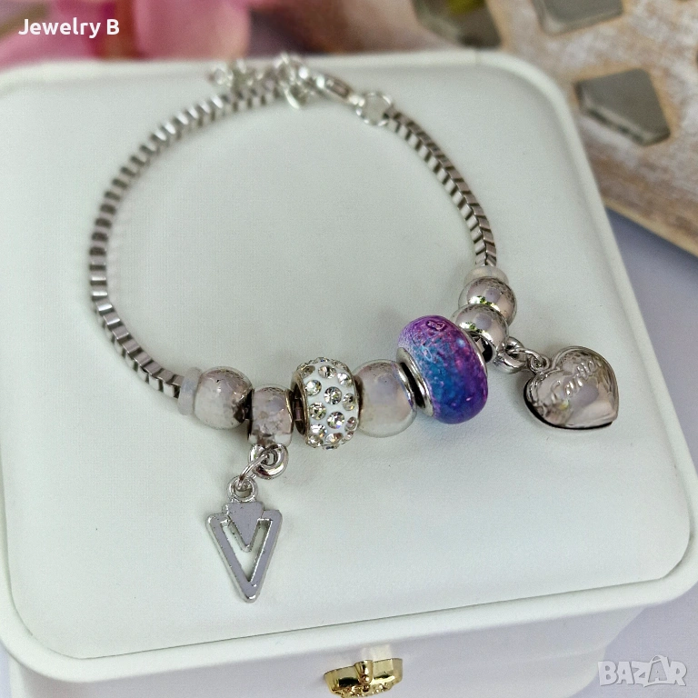 Гривна Silver “Violet Dream”, снимка 1