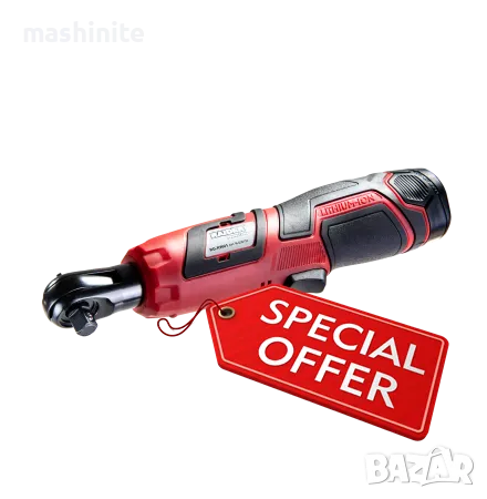 Акумуалторна тресчотка 12V 2Ah 1h 3/8" RD-RW01 Raider, снимка 1