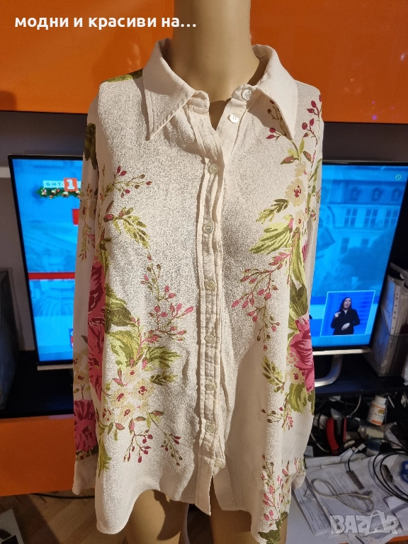 Дамска риза Mos Mosh, размер L, снимка 1