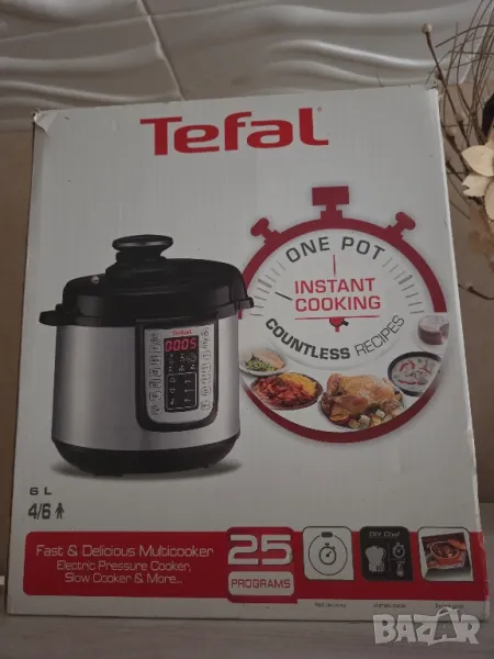 мултикукър тефал 25 програми, снимка 1