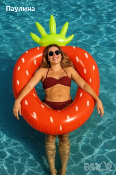 Надуваем пояс ягода, 76-110 см, снимка 1