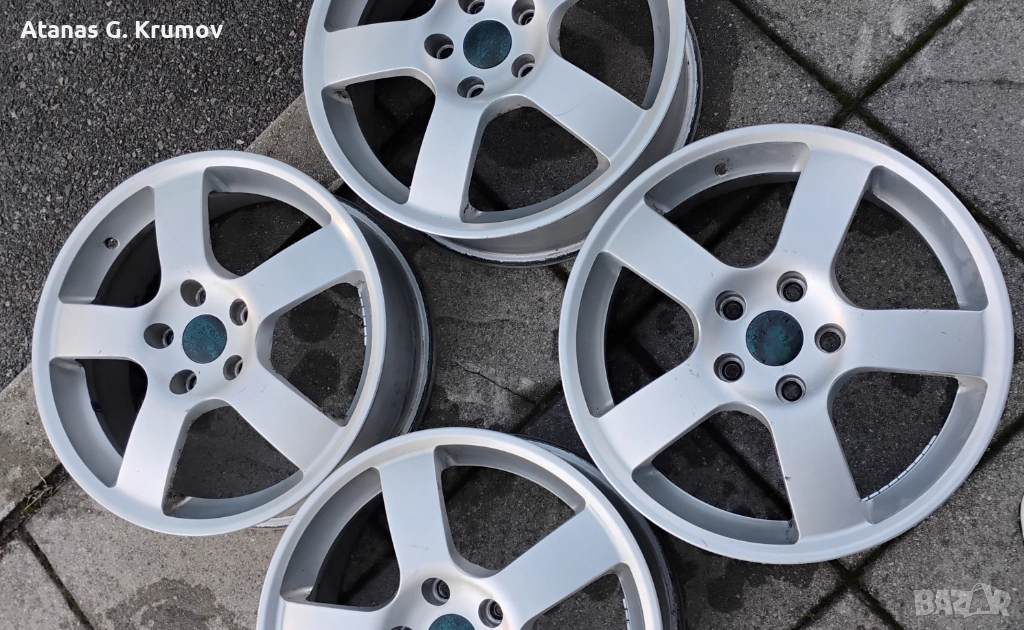  17 цола,4 броя джанти за HONDA, снимка 1