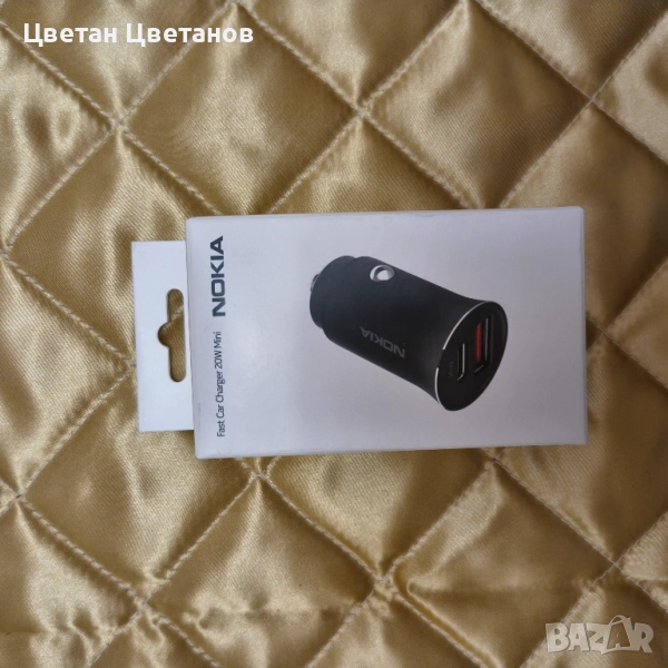 ЗАРЯДНО 12V NOKIA 20W CC-110, снимка 1