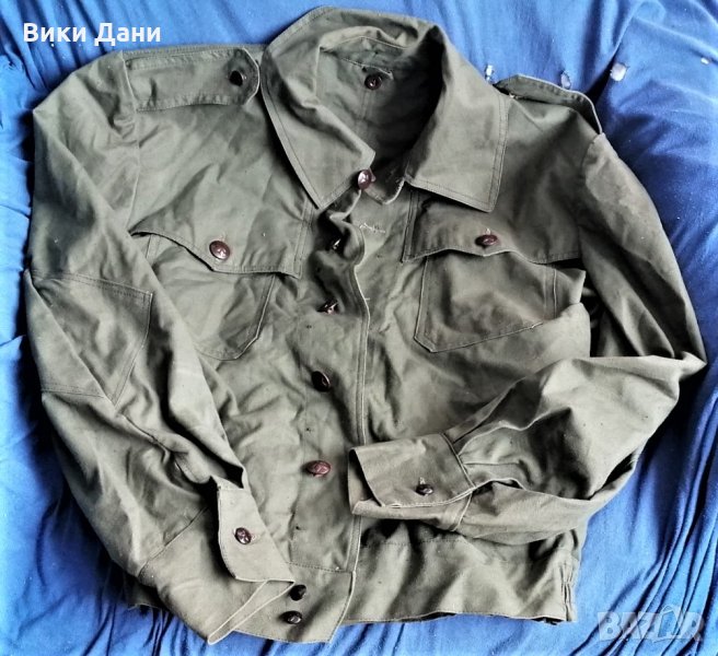 1960 Ново танкистко яке с джоб за пистолет маркирано панталон, снимка 1