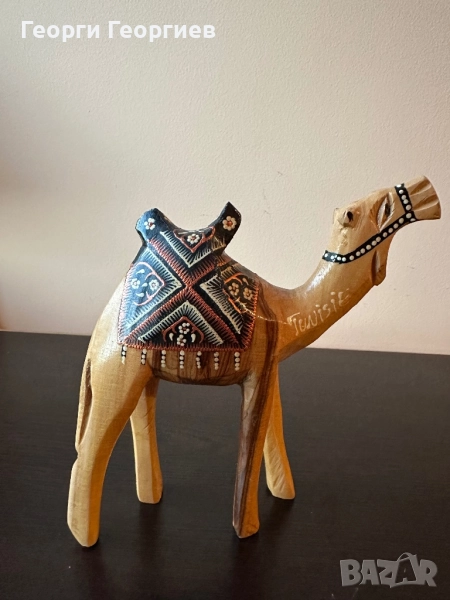Дървена фигурка камила от Тунис , снимка 1